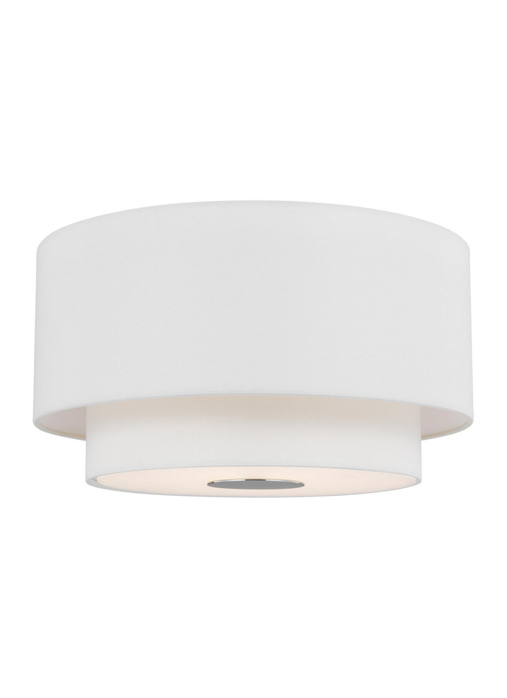 Visual Comfort Studio Canada - KSF1043PN - Three Light Flush Mount - Sawyer - Polished Nickel