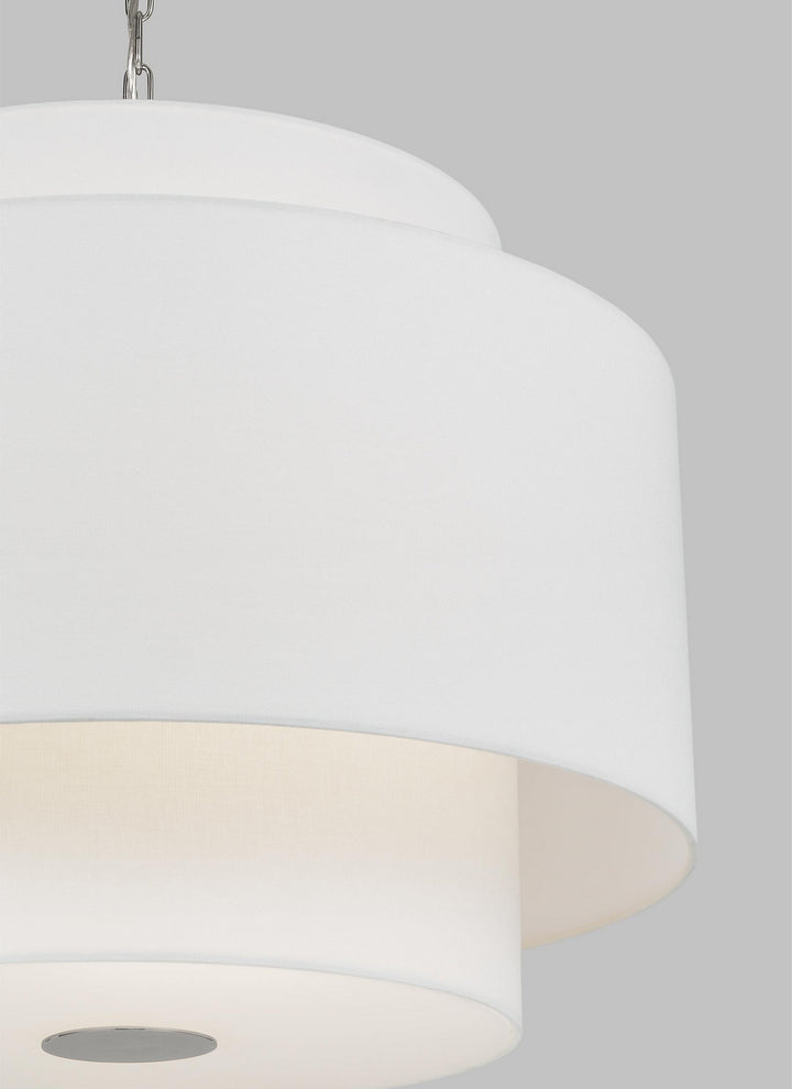 Visual Comfort Studio Canada - KSP1043PN - Three Light Pendant - Sawyer - Polished Nickel