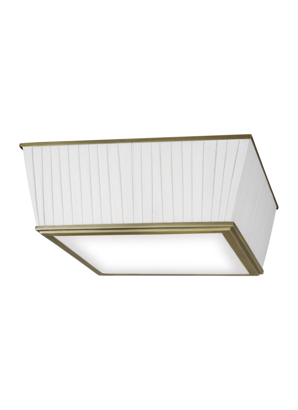 Visual Comfort Studio Canada - LF1044TWB - Four Light Flush Mount - Esther - Time Worn Brass