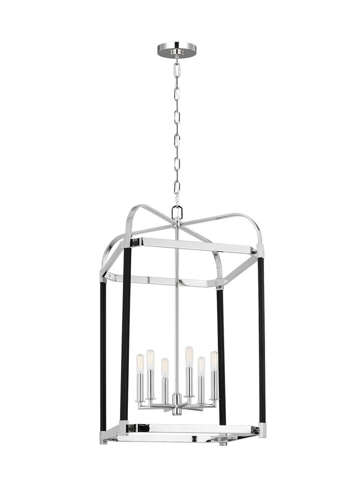 Visual Comfort Studio Canada - LC1156PN - Six Light Lantern - Hadley - Polished Nickel