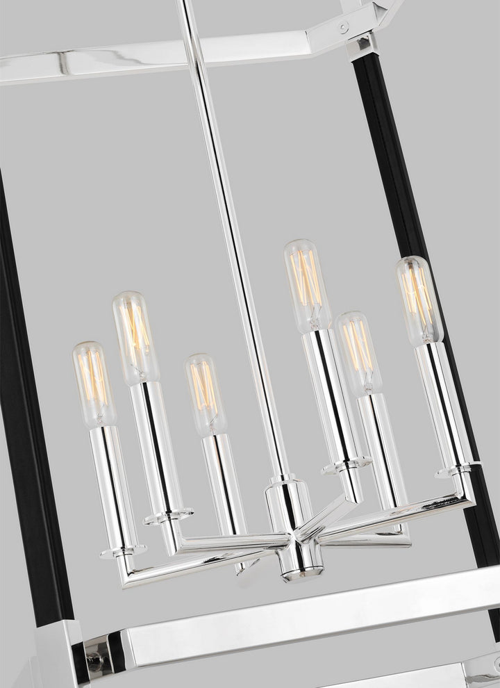 Visual Comfort Studio Canada - LC1156PN - Six Light Lantern - Hadley - Polished Nickel