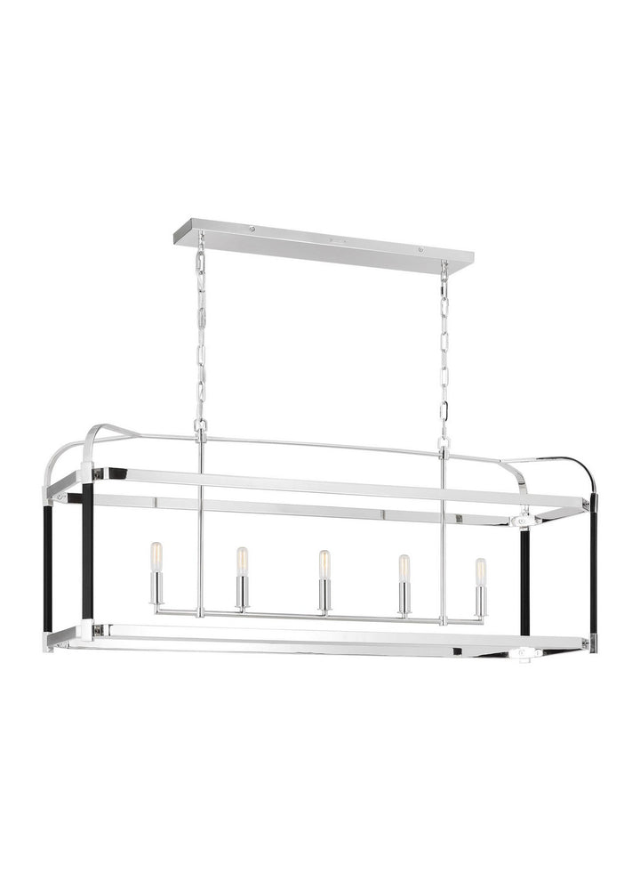 Visual Comfort Studio Canada - LC1165PN - Five Light Chandelier - Hadley - Polished Nickel
