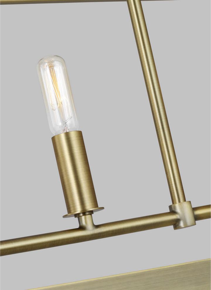 Visual Comfort Studio Canada - LC1165TWB - Five Light Chandelier - Hadley - Time Worn Brass