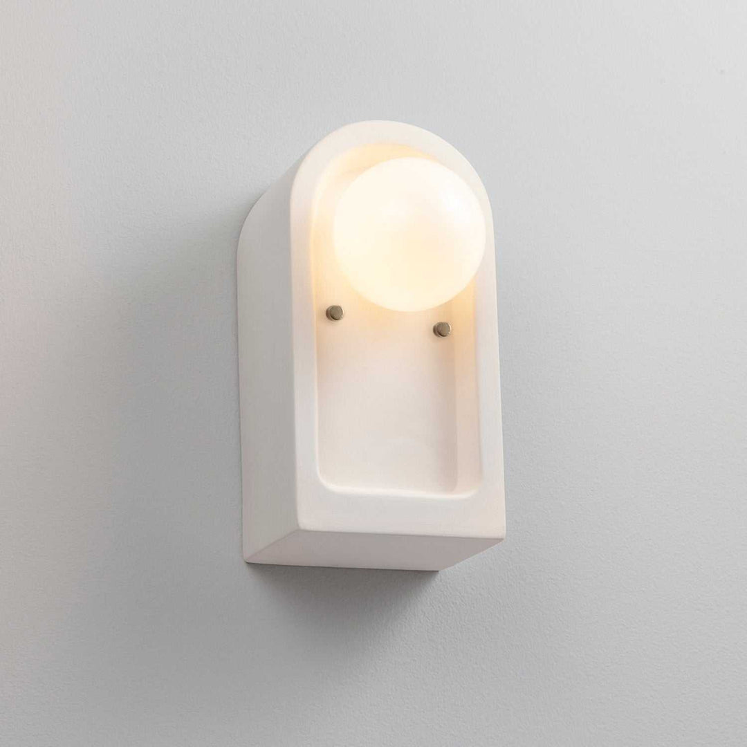 Ambiance Collection One Light Wall Sconce in Bisque Justice Designs