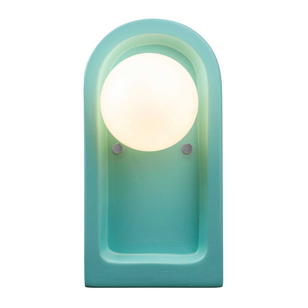 Ambiance Collection One Light Wall Sconce in Reflecting Pool Justice Designs
