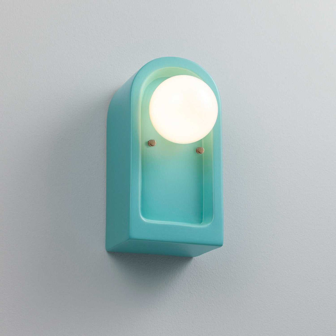 Ambiance Collection One Light Wall Sconce in Reflecting Pool Justice Designs