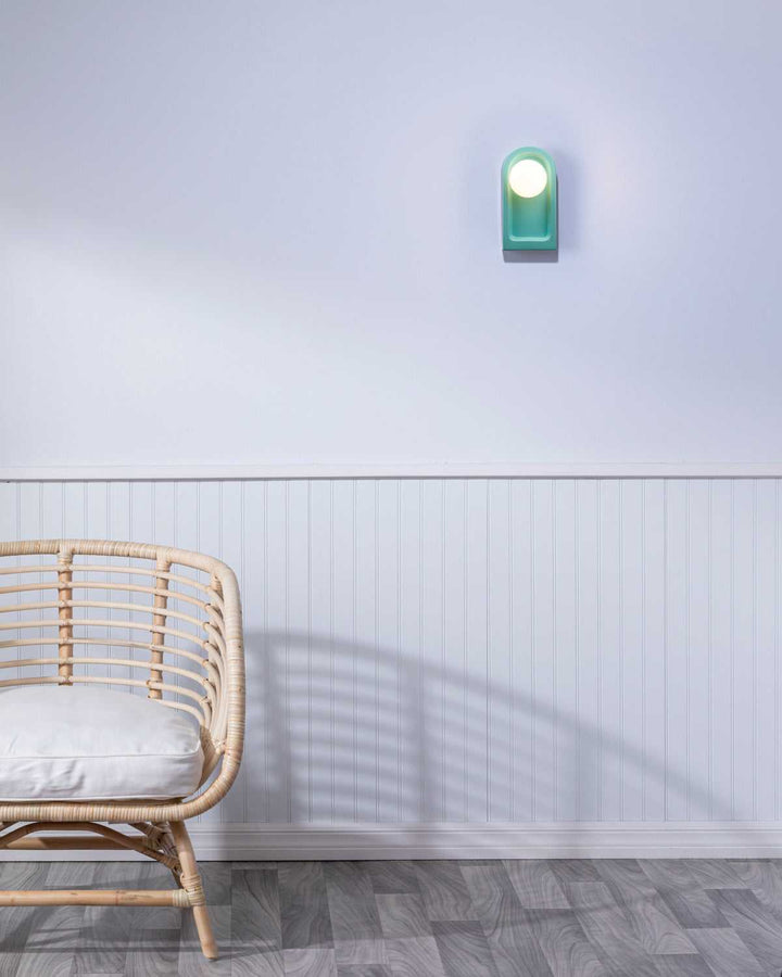 Ambiance Collection One Light Wall Sconce in Reflecting Pool Justice Designs
