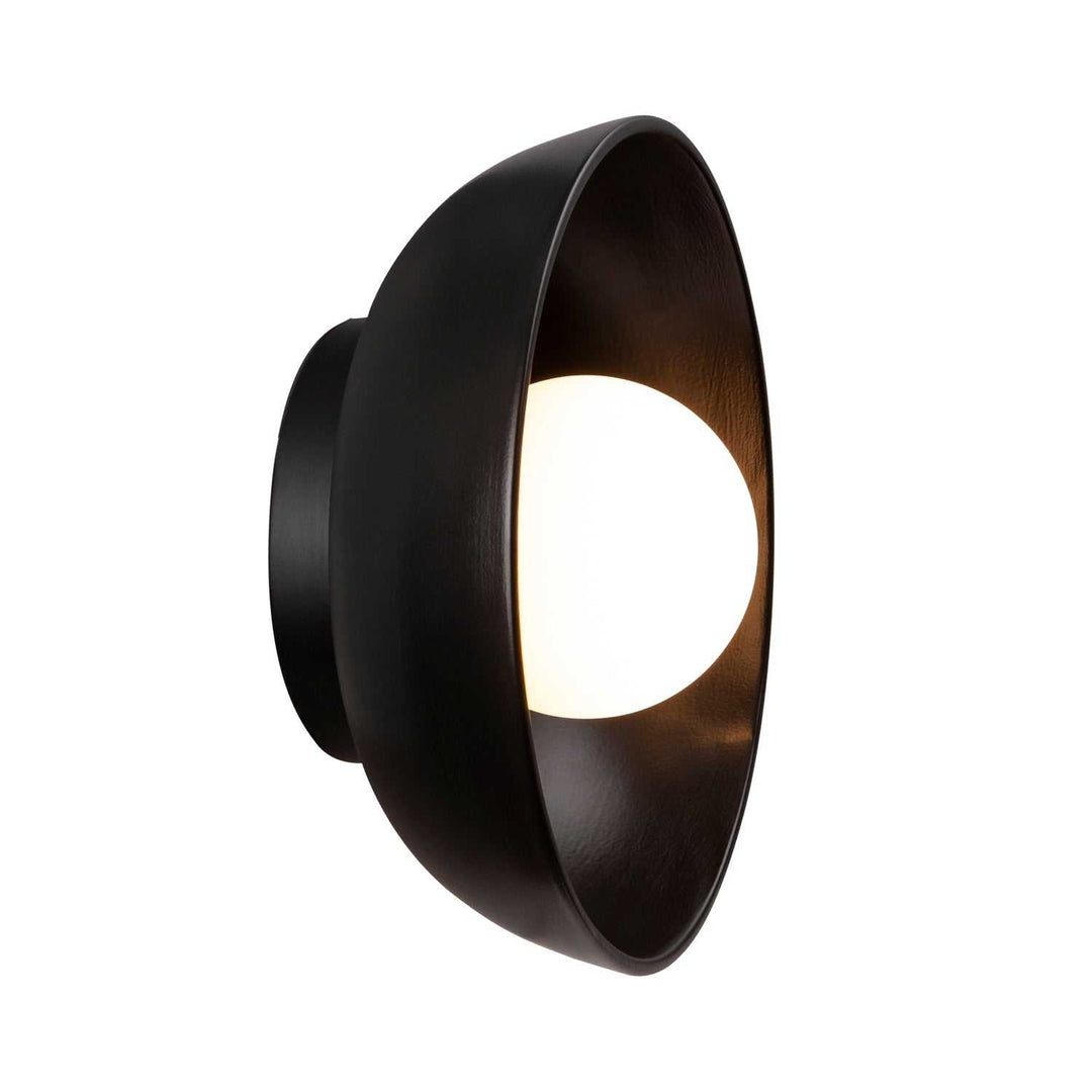 Ambiance Collection Wall Sconce in Carbon - Matte Black Justice Designs