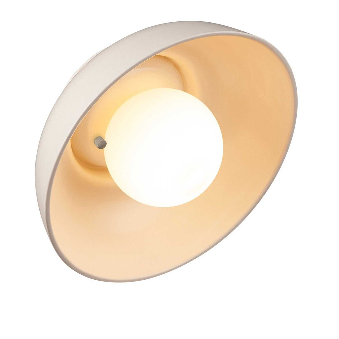 Ambiance Collection Wall Sconce in Matte White Justice Designs