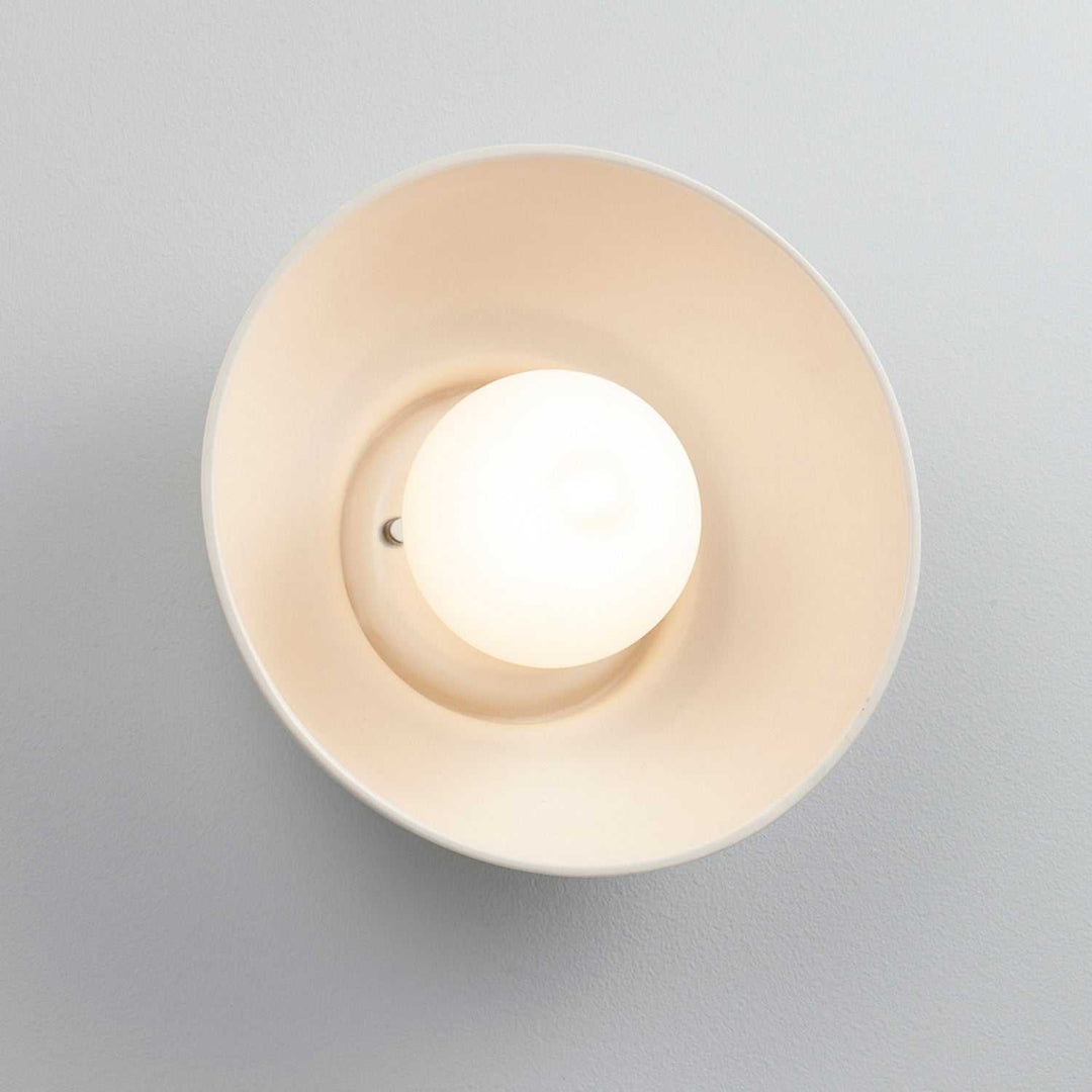 Ambiance Collection Wall Sconce in Matte White Justice Designs