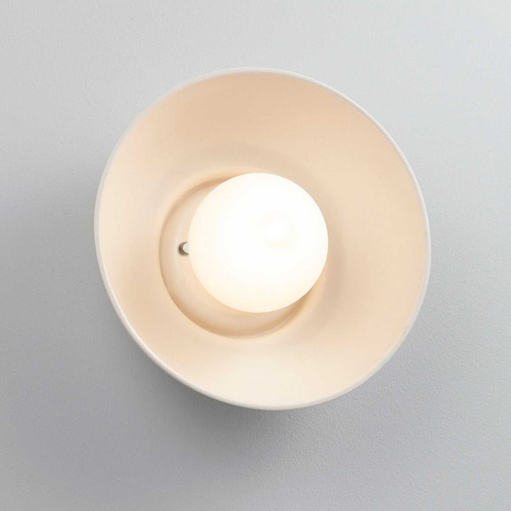 Ambiance Collection Wall Sconce in Matte White Justice Designs