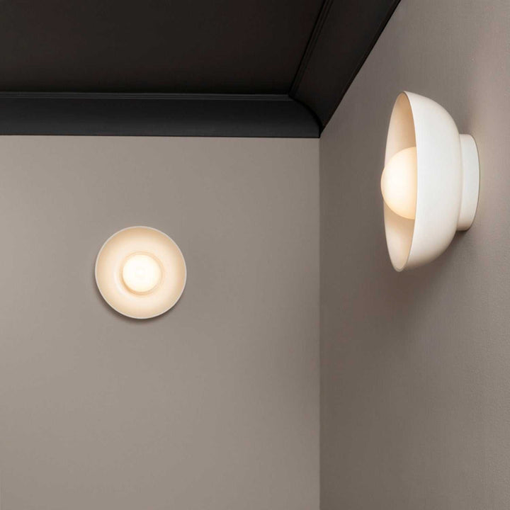 Ambiance Collection Wall Sconce in Matte White Justice Designs