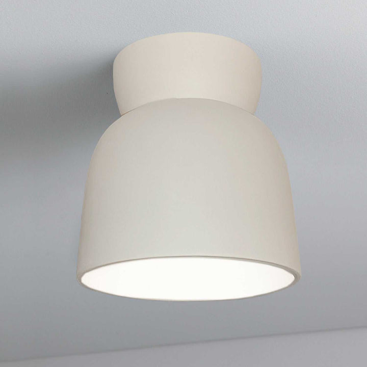 Radiance Collection One Light Flush-Mount in Bisque Justice Designs