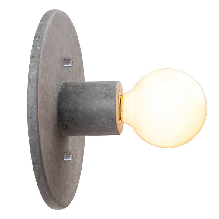 Ambiance Collection One Light Wall Sconce in Concrete Justice Designs