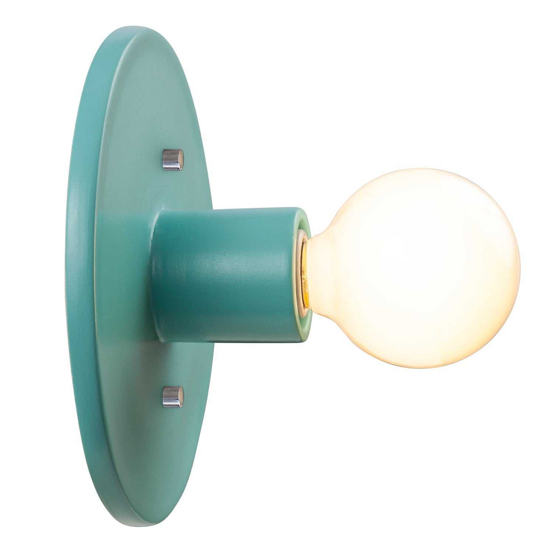 Ambiance Collection One Light Wall Sconce in Reflecting Pool Justice Designs