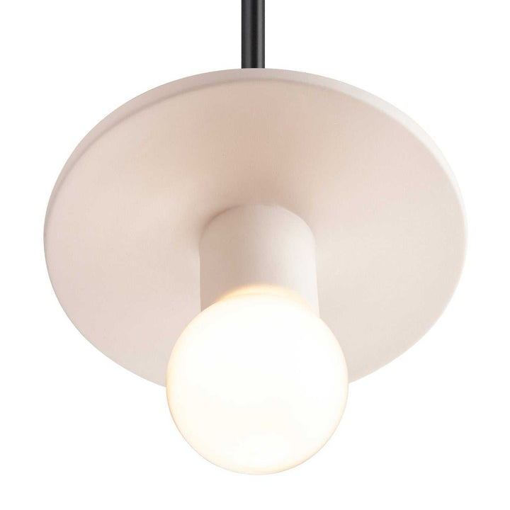 Radiance One Light Pendant in Bisque Justice Designs