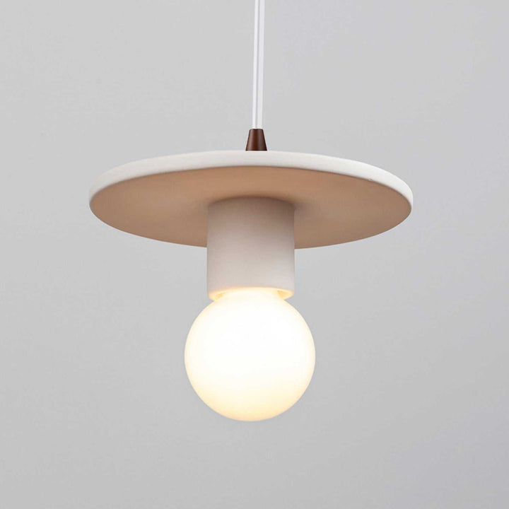 Radiance One Light Pendant in Bisque Justice Designs