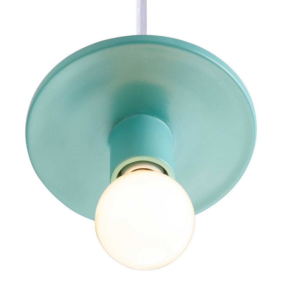 Radiance One Light Pendant in Reflecting Pool Justice Designs