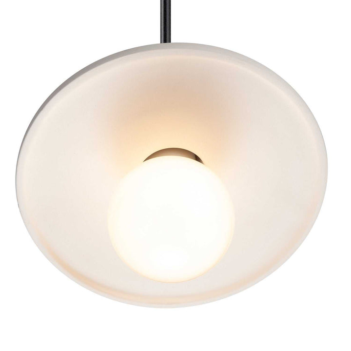 Radiance One Light Pendant in Bisque Justice Designs