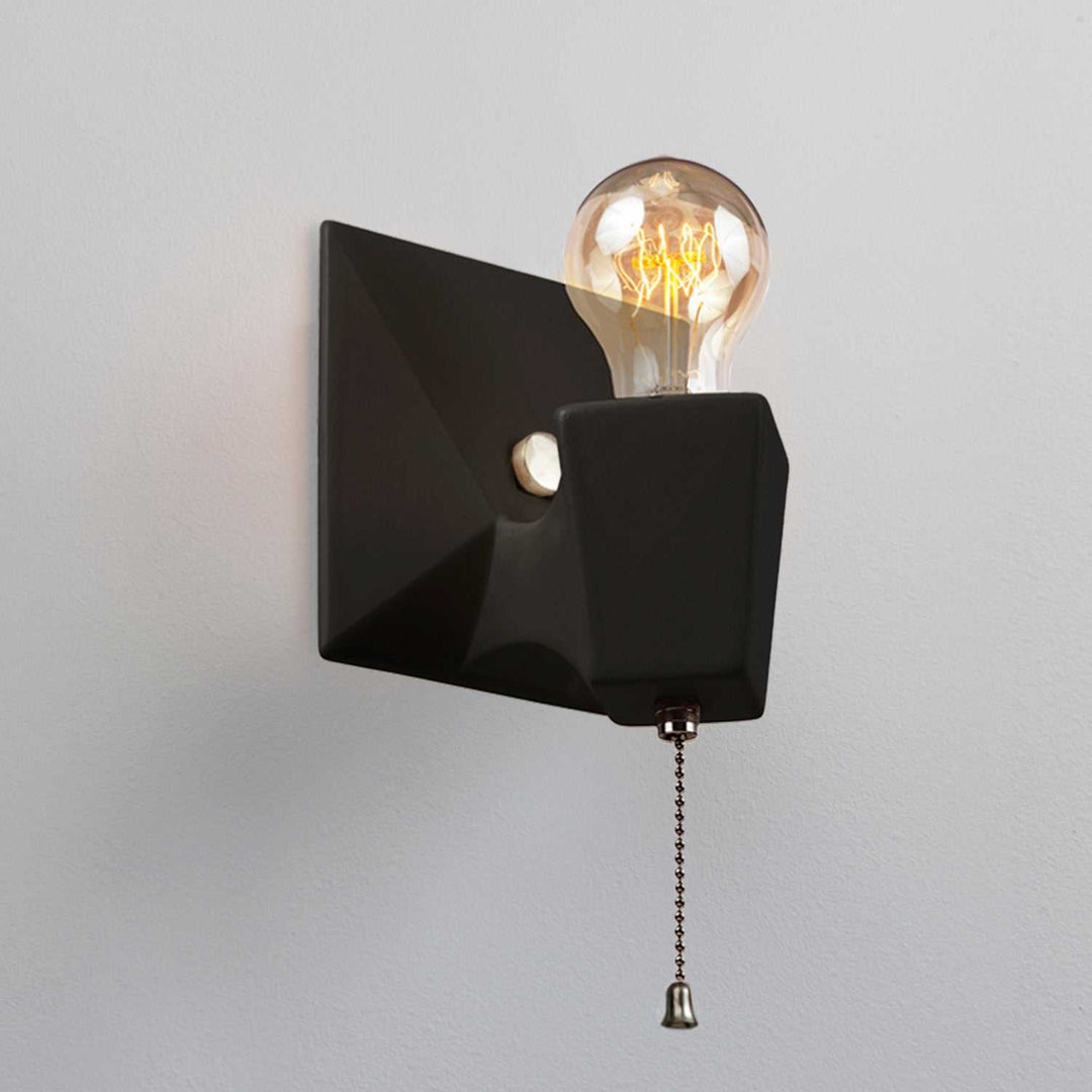 American Classics One Light Wall Sconce in Carbon - Matte Black Justice Designs