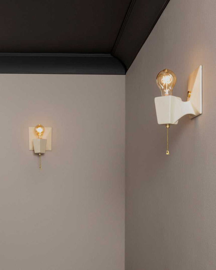 American Classics One Light Wall Sconce in Matte White Justice Designs