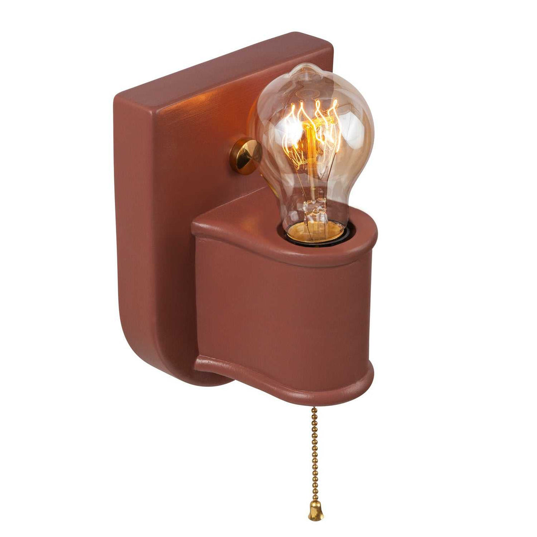 American Classics One Light Wall Sconce in Canyon Clay Justice Designs