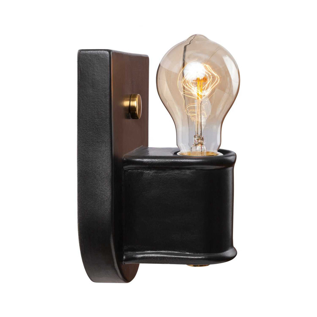 American Classics One Light Wall Sconce in Carbon - Matte Black Justice Designs