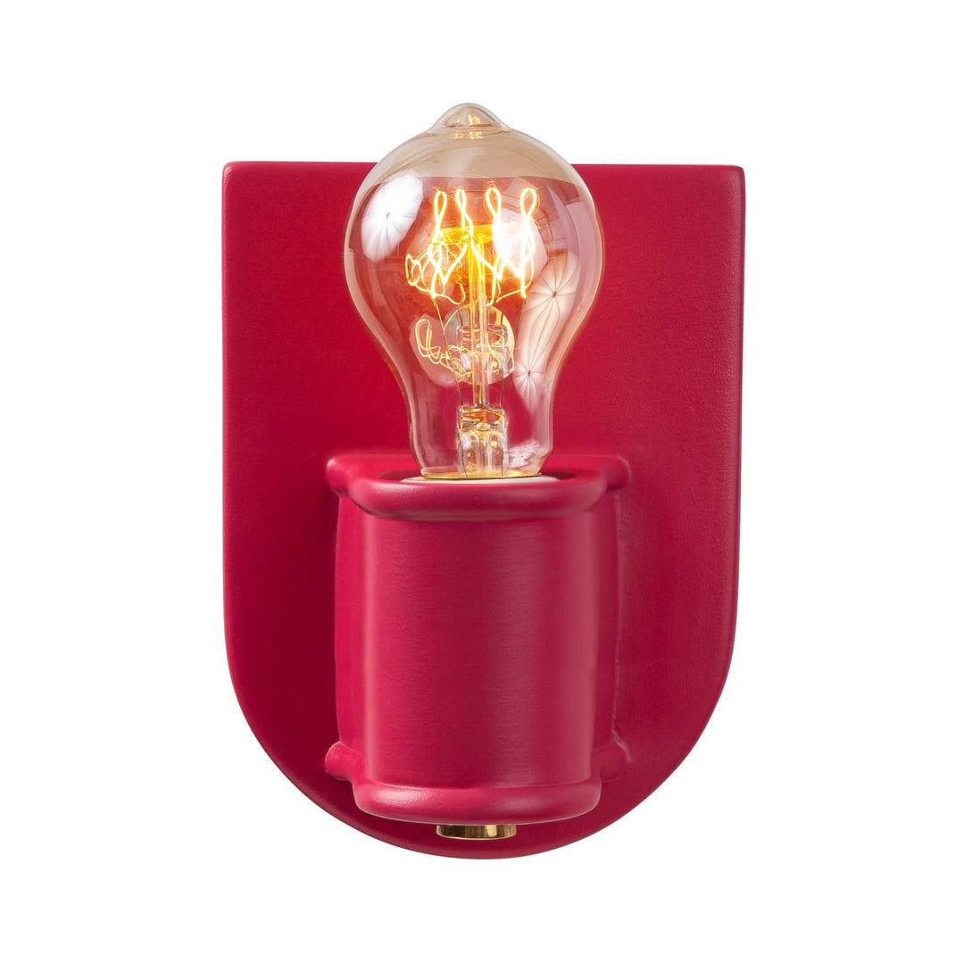 American Classics One Light Wall Sconce in Cerise Justice Designs