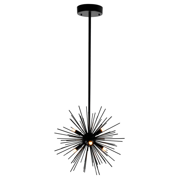 CWI Lighting Canada - 1034P16-6-101 - Six Light Chandelier - Savannah - Black