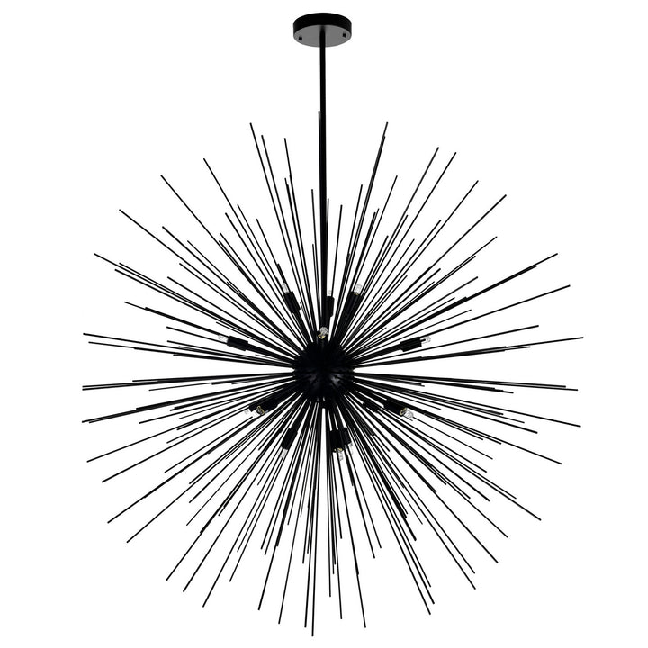 CWI Lighting Canada - 1034P40-14-101 - 14 Light Chandelier - Savannah - Black