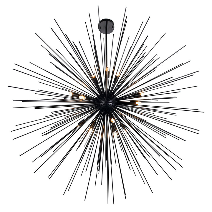 CWI Lighting Canada - 1034P40-14-101 - 14 Light Chandelier - Savannah - Black