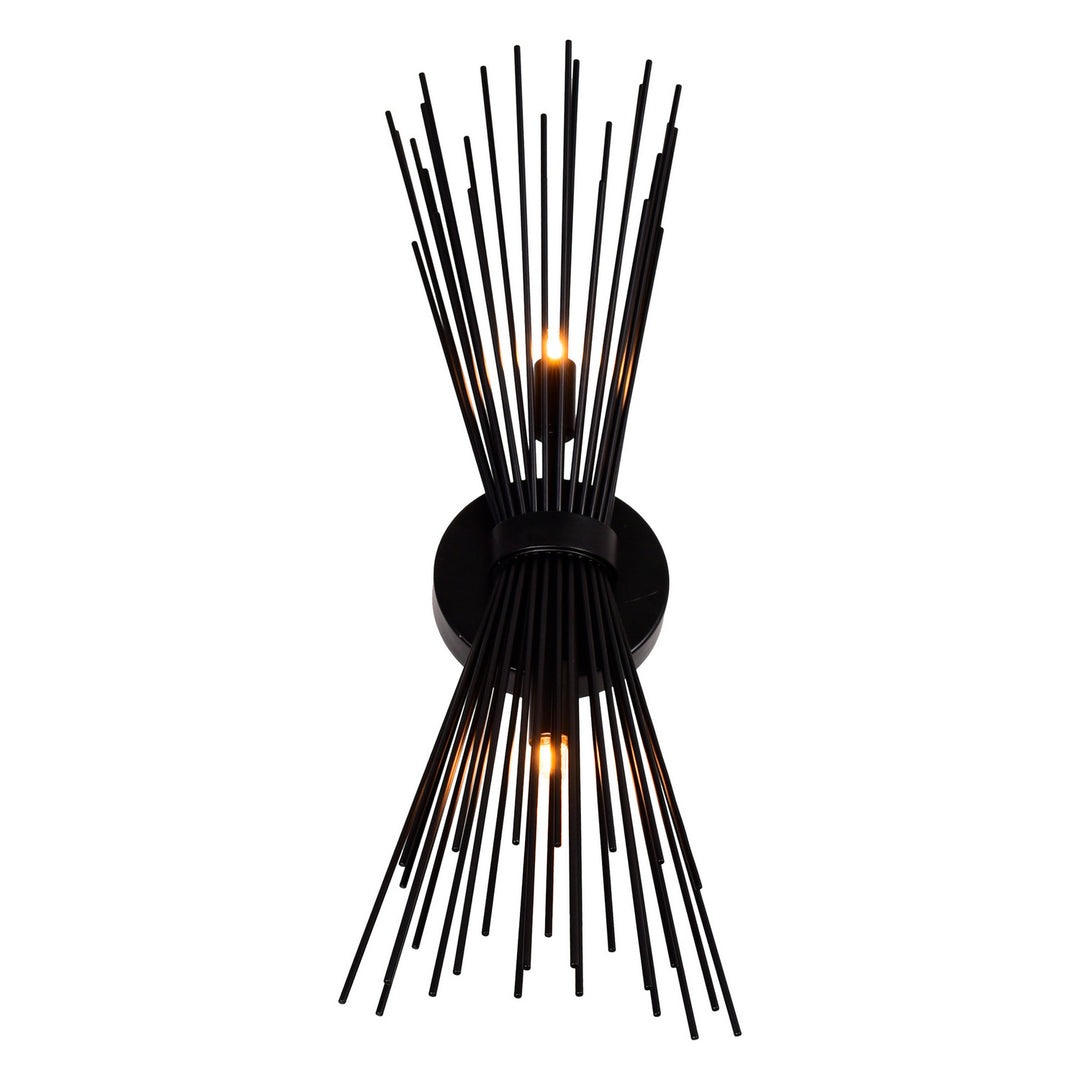 CWI Lighting Canada - 1034W8-2-101 - Two Light Wall Sconce - Savannah - Black