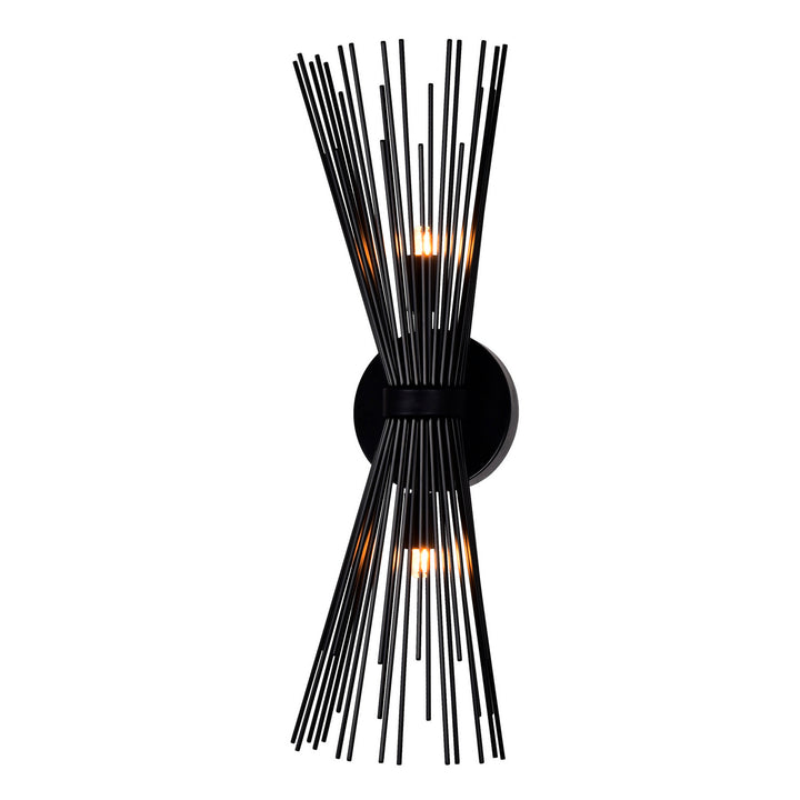 CWI Lighting Canada - 1034W8-2-101 - Two Light Wall Sconce - Savannah - Black