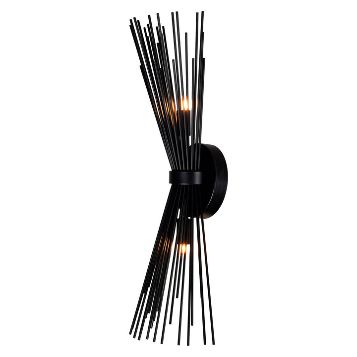 CWI Lighting Canada - 1034W8-2-101 - Two Light Wall Sconce - Savannah - Black