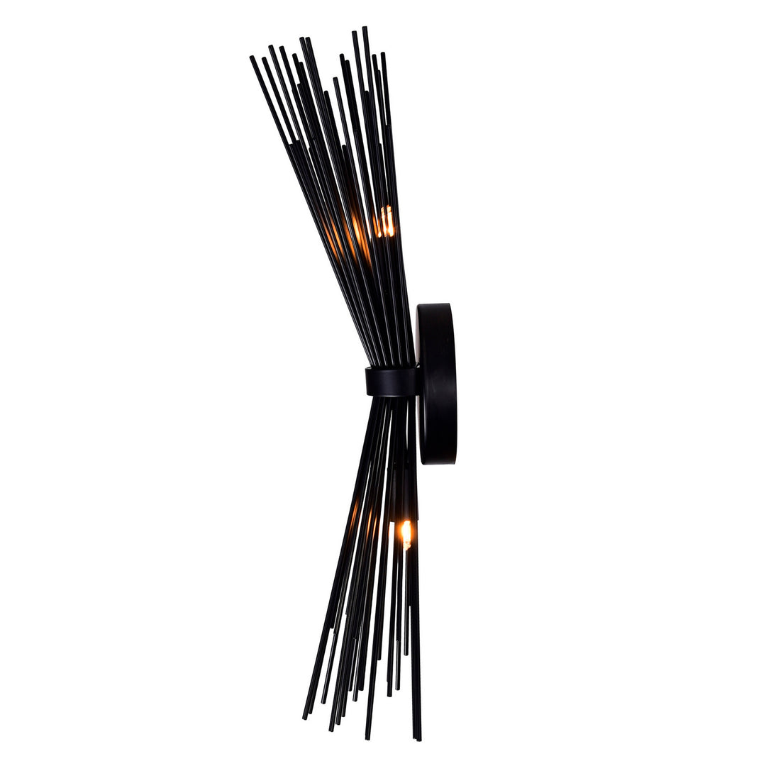 CWI Lighting Canada - 1034W8-2-101 - Two Light Wall Sconce - Savannah - Black