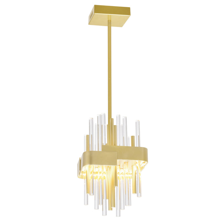 CWI Lighting Canada - 1245P8-602 - LED Mini Pendant - Millipede - Satin Gold