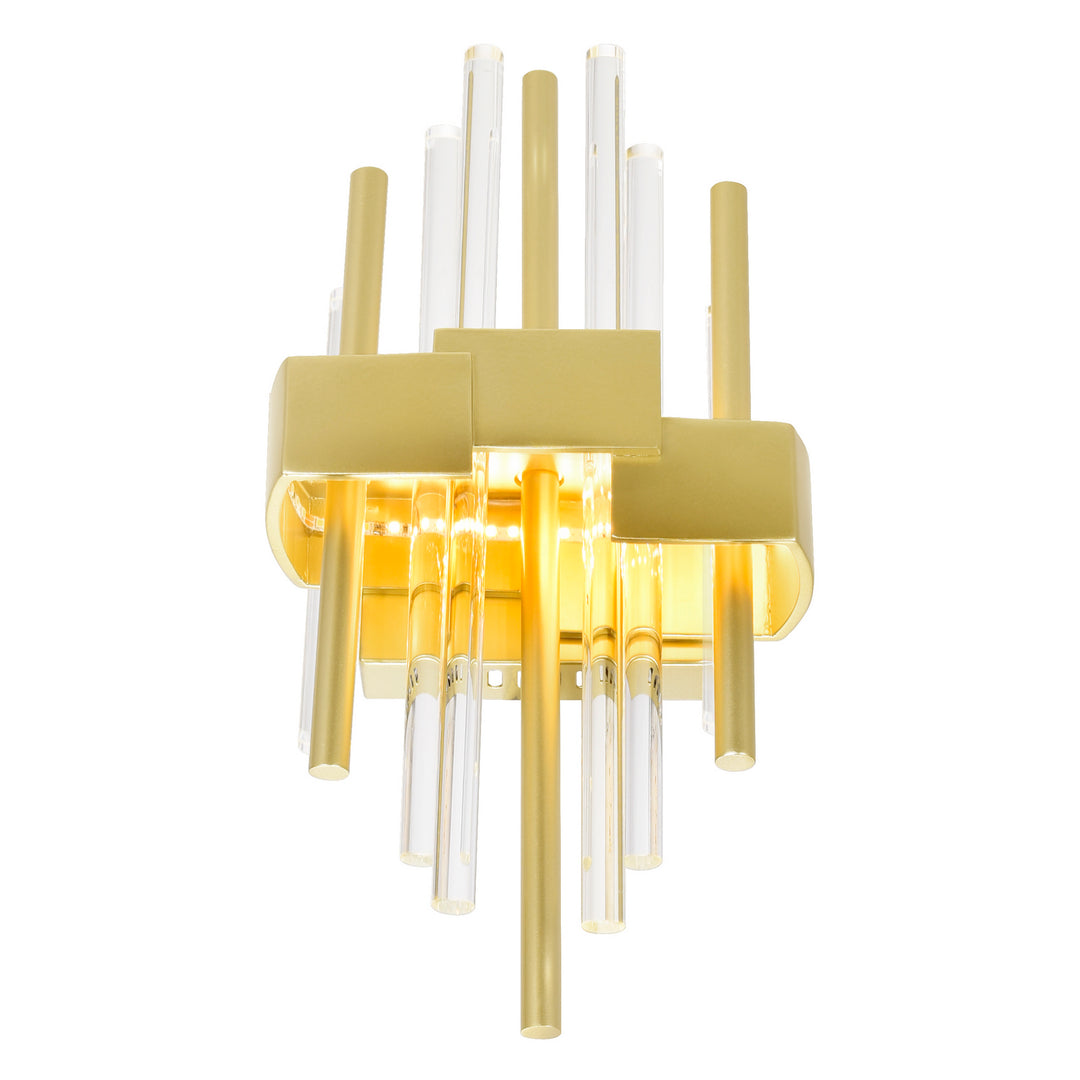 CWI Lighting Canada - 1245W7-1-602 - LED Wall Sconce - Millipede - Satin Gold