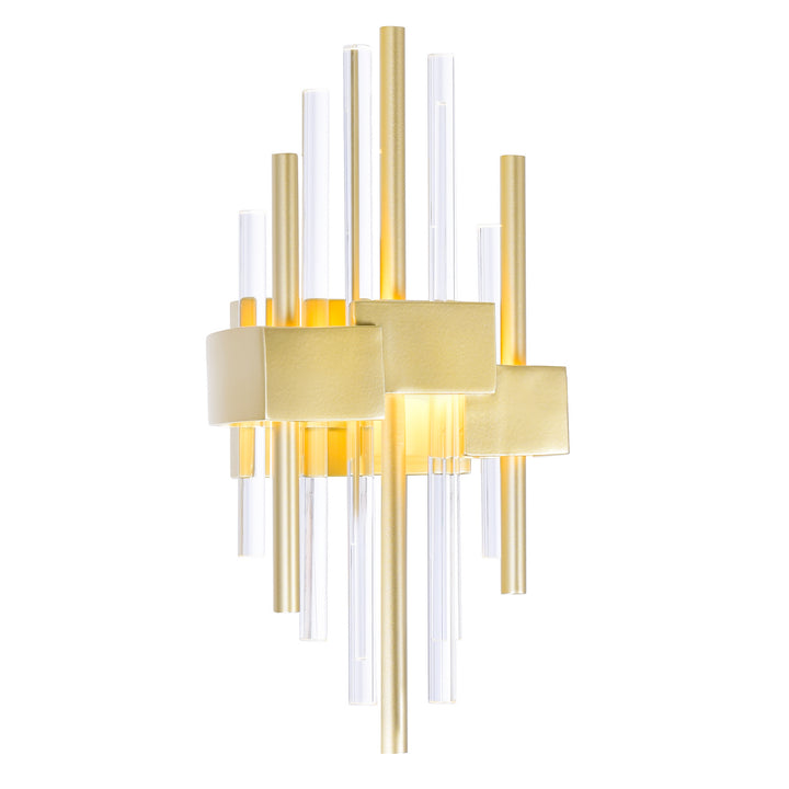 CWI Lighting Canada - 1245W7-1-602 - LED Wall Sconce - Millipede - Satin Gold
