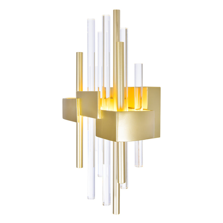 CWI Lighting Canada - 1245W7-1-602 - LED Wall Sconce - Millipede - Satin Gold