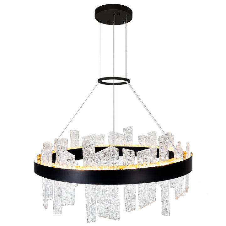 CWI Lighting Canada - 1246P32-101 - LED Chandelier - Guadiana - Black & Satin Gold