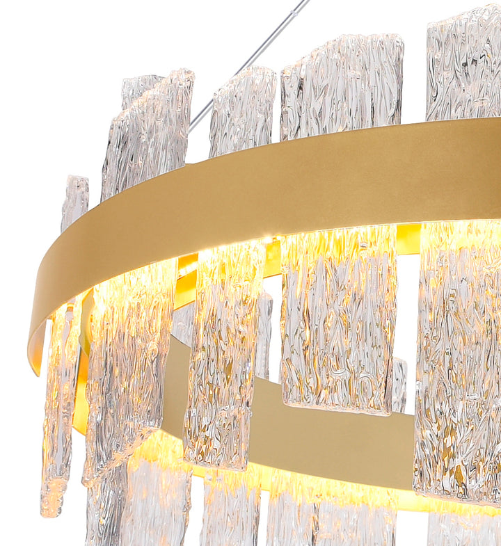 CWI Lighting Canada - 1246P32-602 - LED Chandelier - Guadiana - Satin Gold