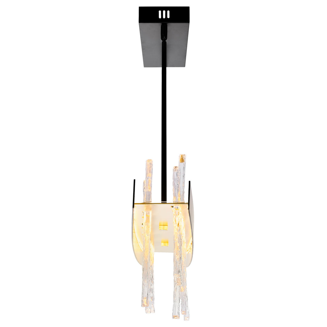 CWI Lighting Canada - 1246P39-101 - LED Chandelier - Guadiana - Black & Satin Gold