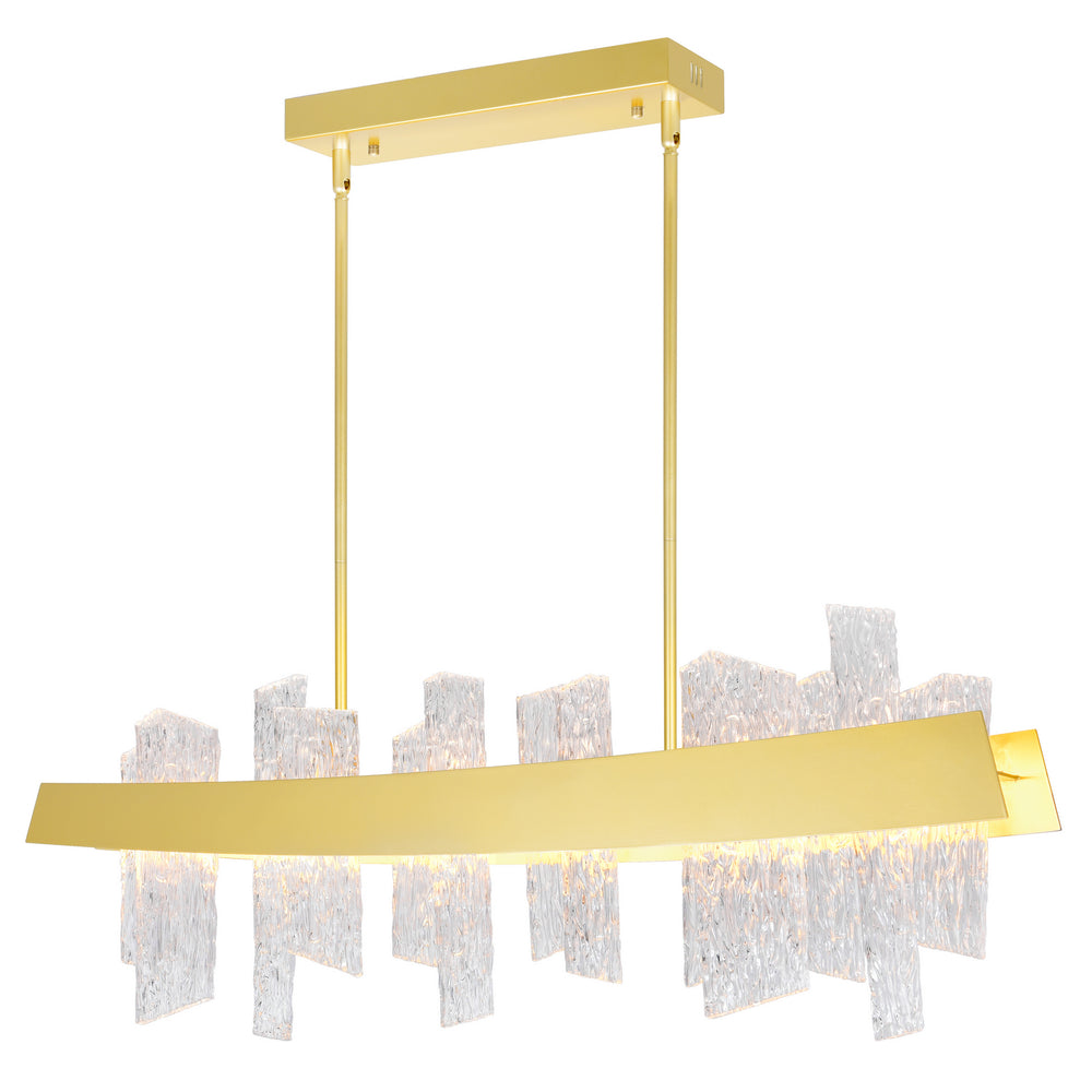 CWI Lighting Canada - 1246P39-602 - LED Chandelier - Guadiana - Satin Gold