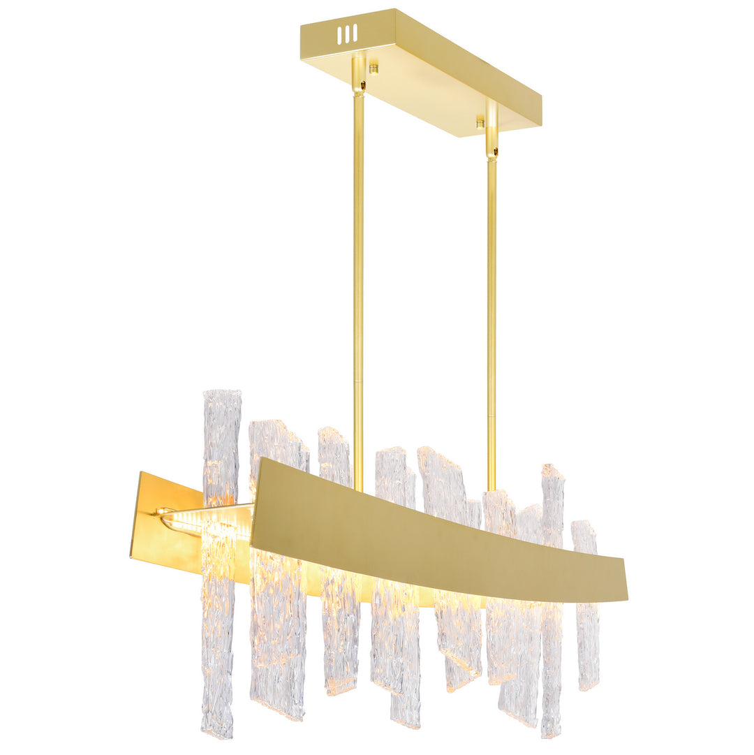 CWI Lighting Canada - 1246P39-602 - LED Chandelier - Guadiana - Satin Gold