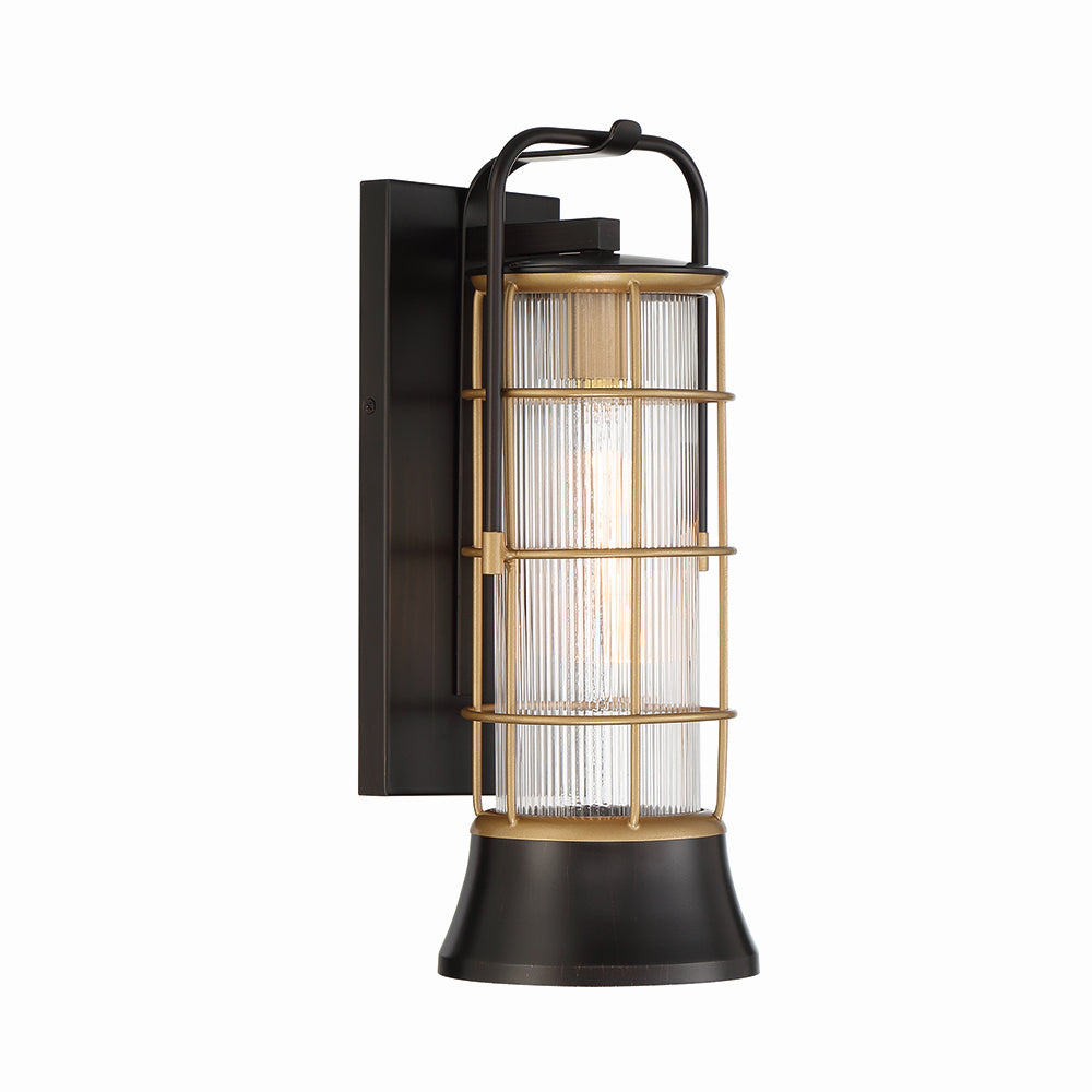 Eurofase Canada - 44263-010 - One Light Lantern - Rivamar - Gold-Black