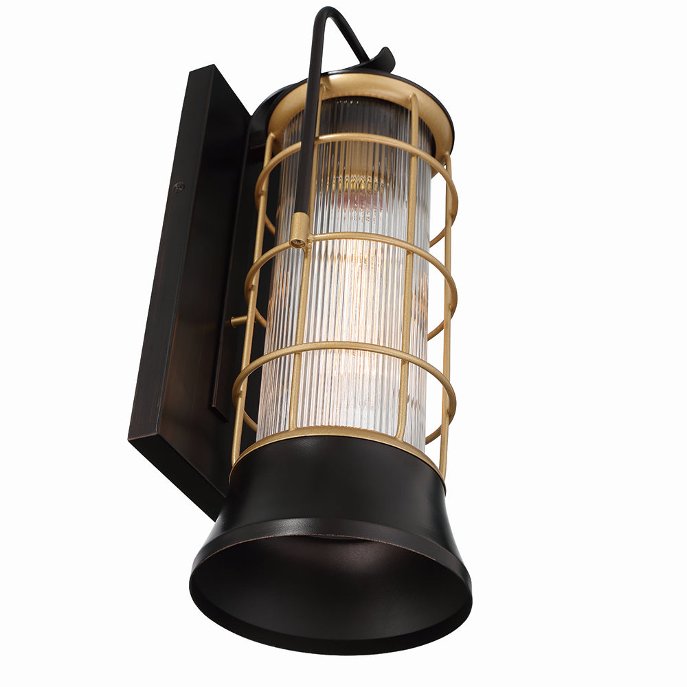 Eurofase Canada - 44263-010 - One Light Lantern - Rivamar - Gold-Black