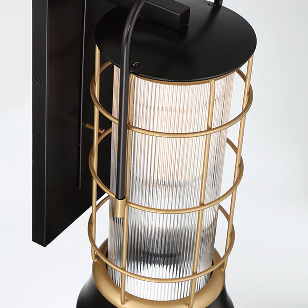 Eurofase Canada - 44263-010 - One Light Lantern - Rivamar - Gold-Black
