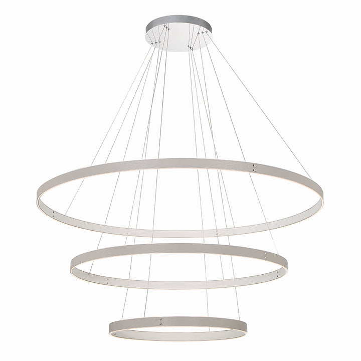 Eurofase Canada - 43900-039 - VERDURA-CHD-3LT-60IN-GR-WH - VERDURA - Grey