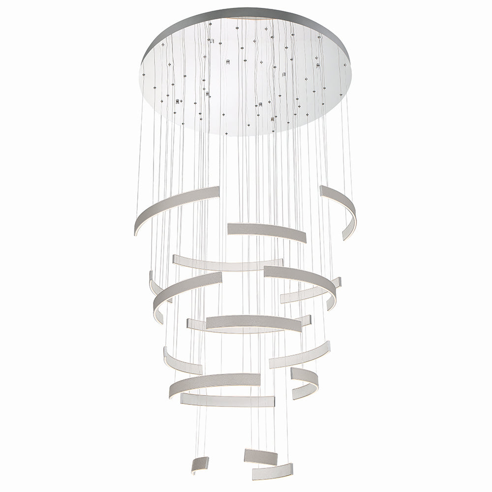 Eurofase Canada - 43902-038 - VERDURA-CHD-18LT-41IN-GR-WH - VERDURA - Grey