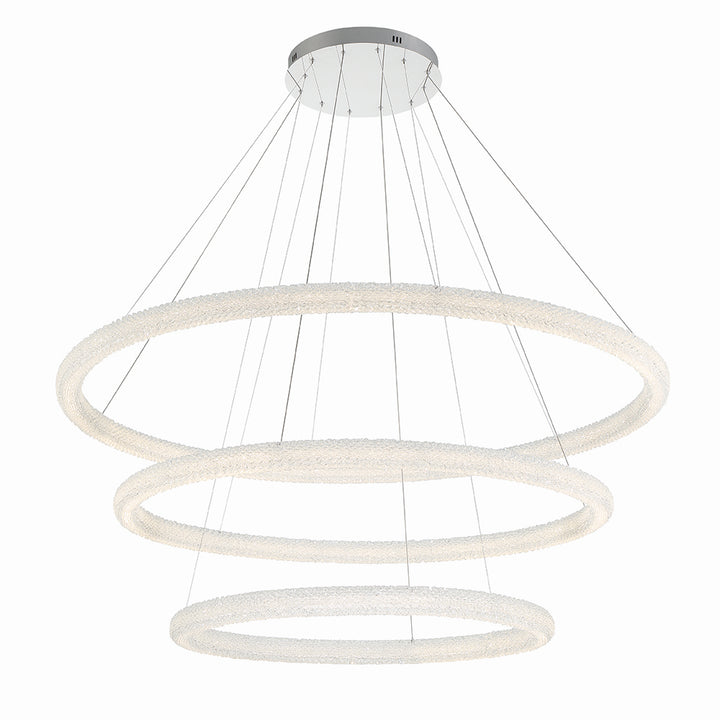 Eurofase Canada - 43927-012 - SASSI-CHD-3LT-60IN-CHR - SASSI - Chrome